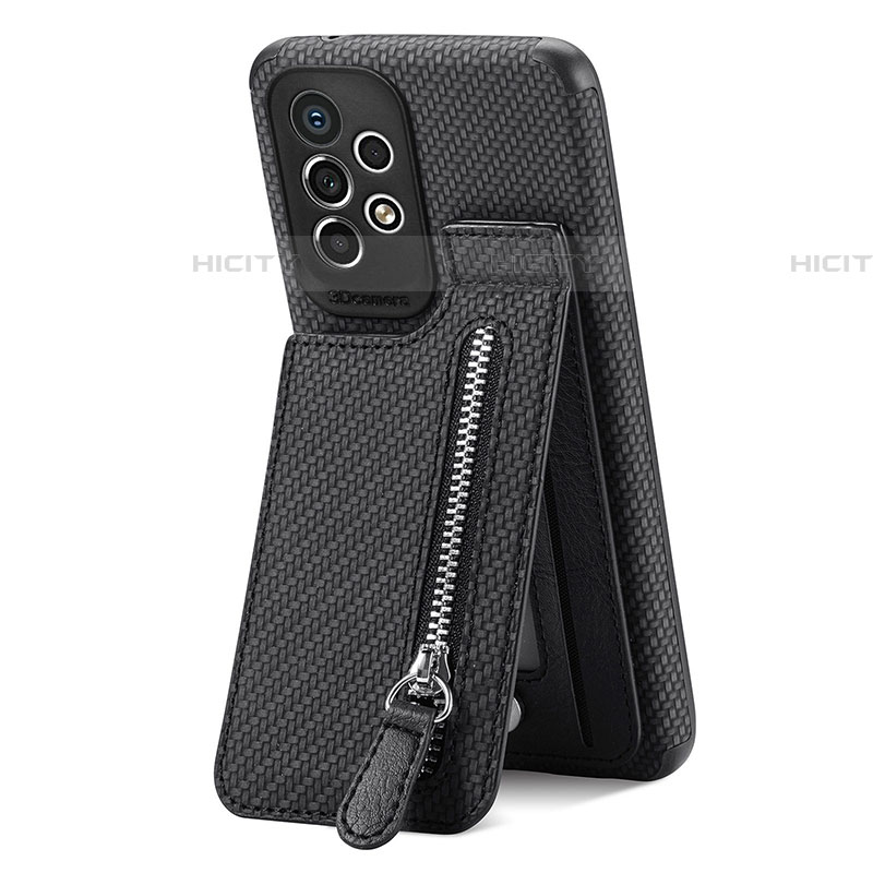 Custodia Silicone Ultra Sottile Morbida Cover con Magnetico S02D per Samsung Galaxy A53 5G