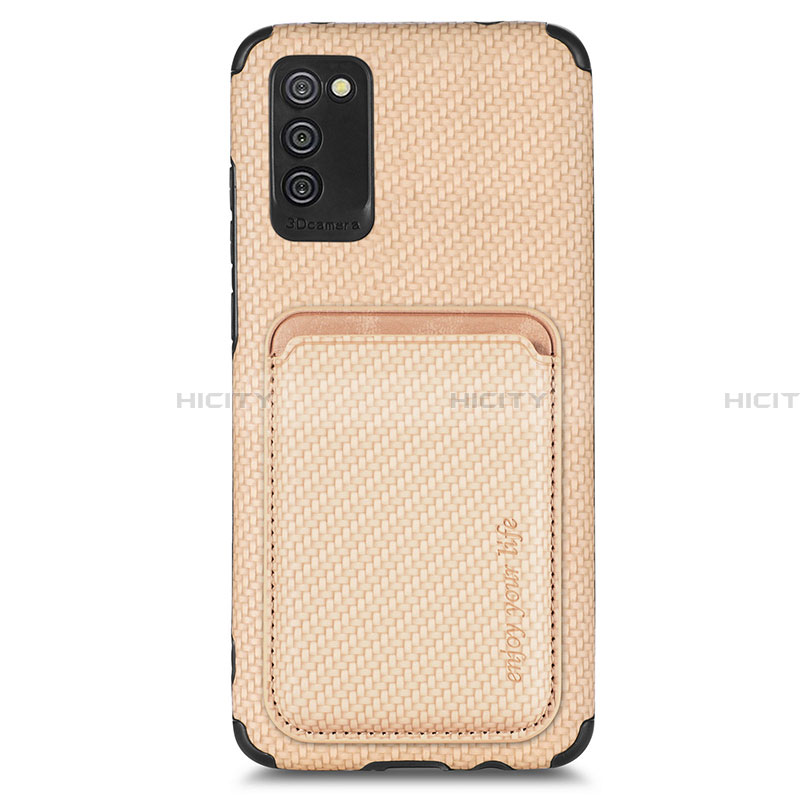 Custodia Silicone Ultra Sottile Morbida Cover con Magnetico S02D per Samsung Galaxy F02S SM-E025F