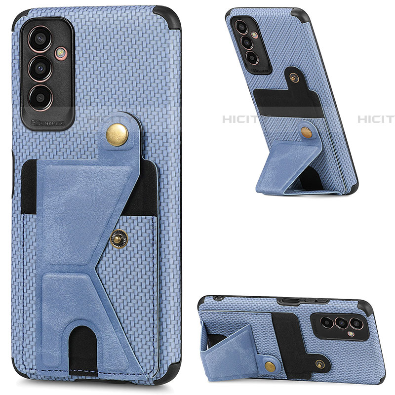 Custodia Silicone Ultra Sottile Morbida Cover con Magnetico S02D per Samsung Galaxy F13 4G