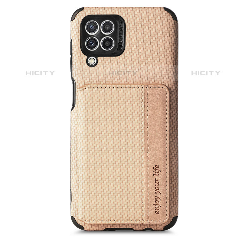 Custodia Silicone Ultra Sottile Morbida Cover con Magnetico S02D per Samsung Galaxy M32 4G