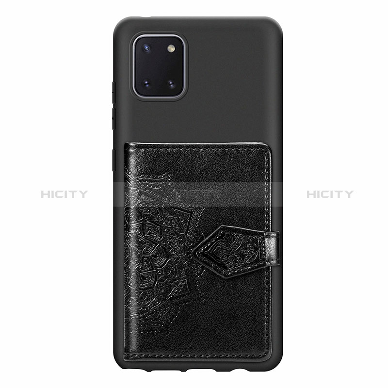 Custodia Silicone Ultra Sottile Morbida Cover con Magnetico S02D per Samsung Galaxy M60s