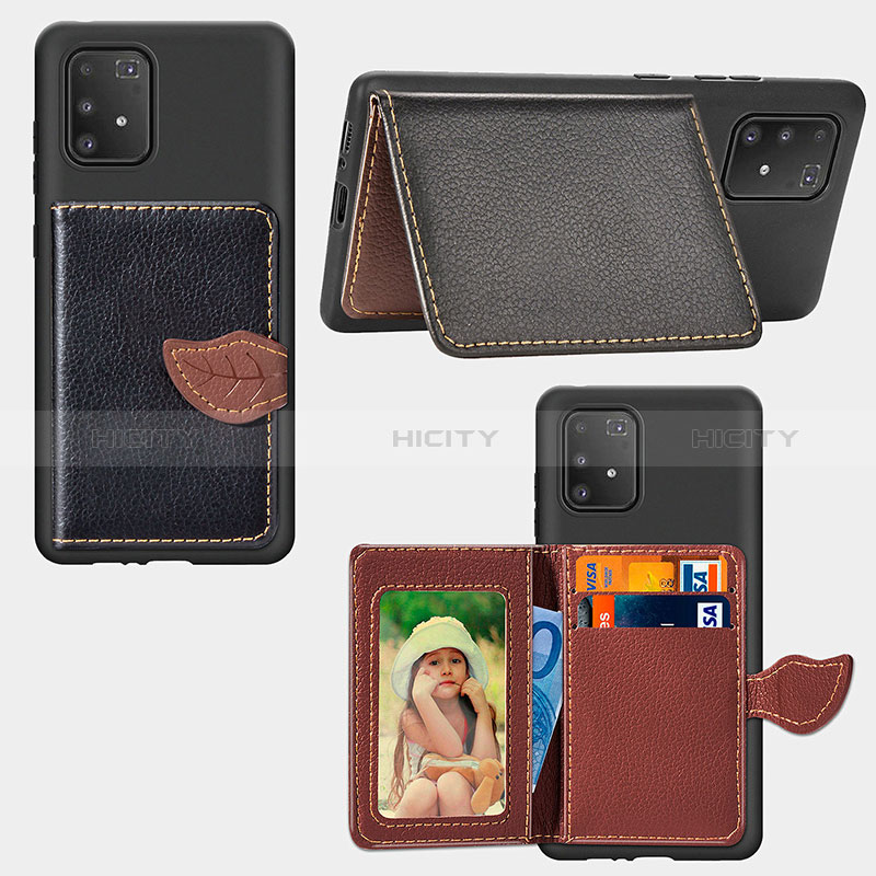 Custodia Silicone Ultra Sottile Morbida Cover con Magnetico S02D per Samsung Galaxy M80S