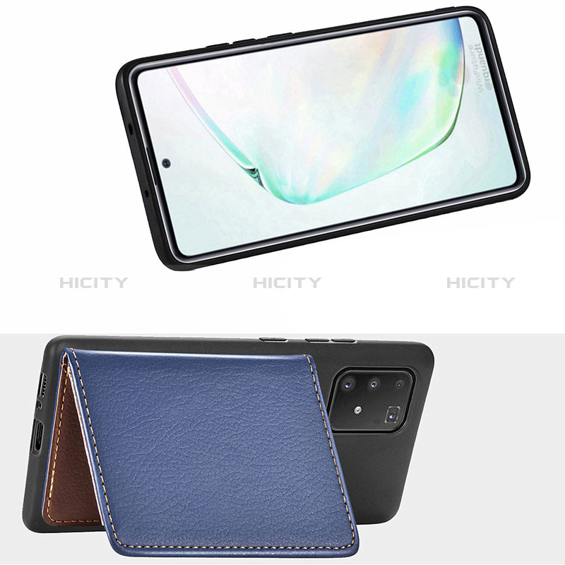 Custodia Silicone Ultra Sottile Morbida Cover con Magnetico S02D per Samsung Galaxy M80S