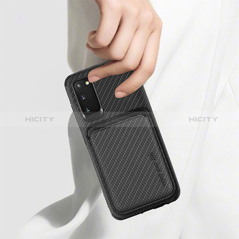 Custodia Silicone Ultra Sottile Morbida Cover con Magnetico S02D per Samsung Galaxy S20 5G