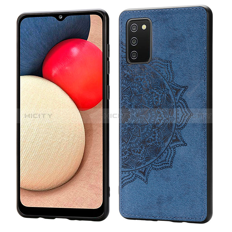 Custodia Silicone Ultra Sottile Morbida Cover con Magnetico S03D per Samsung Galaxy A02s