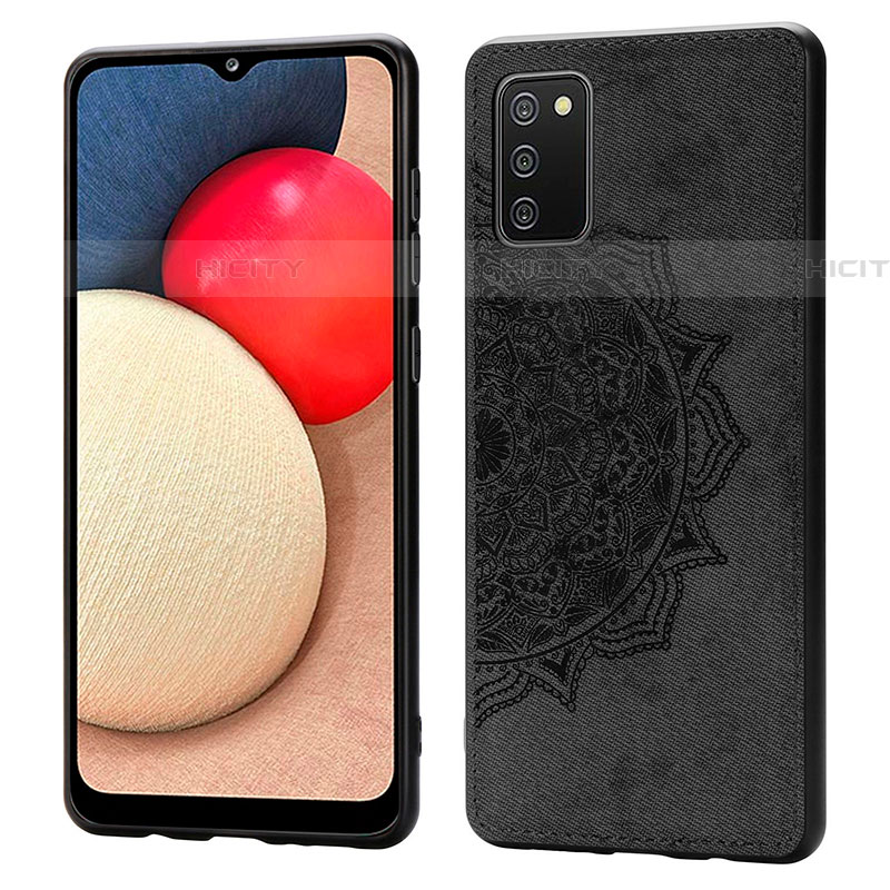 Custodia Silicone Ultra Sottile Morbida Cover con Magnetico S03D per Samsung Galaxy A03s