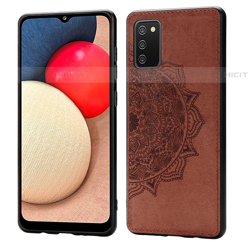 Custodia Silicone Ultra Sottile Morbida Cover con Magnetico S03D per Samsung Galaxy A03s