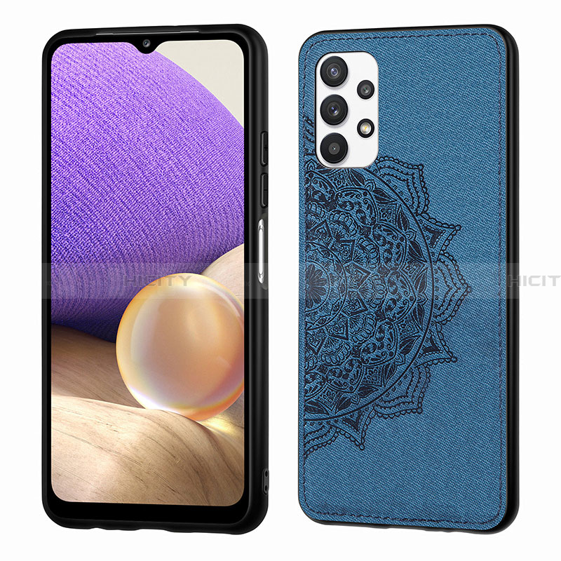 Custodia Silicone Ultra Sottile Morbida Cover con Magnetico S03D per Samsung Galaxy A32 5G