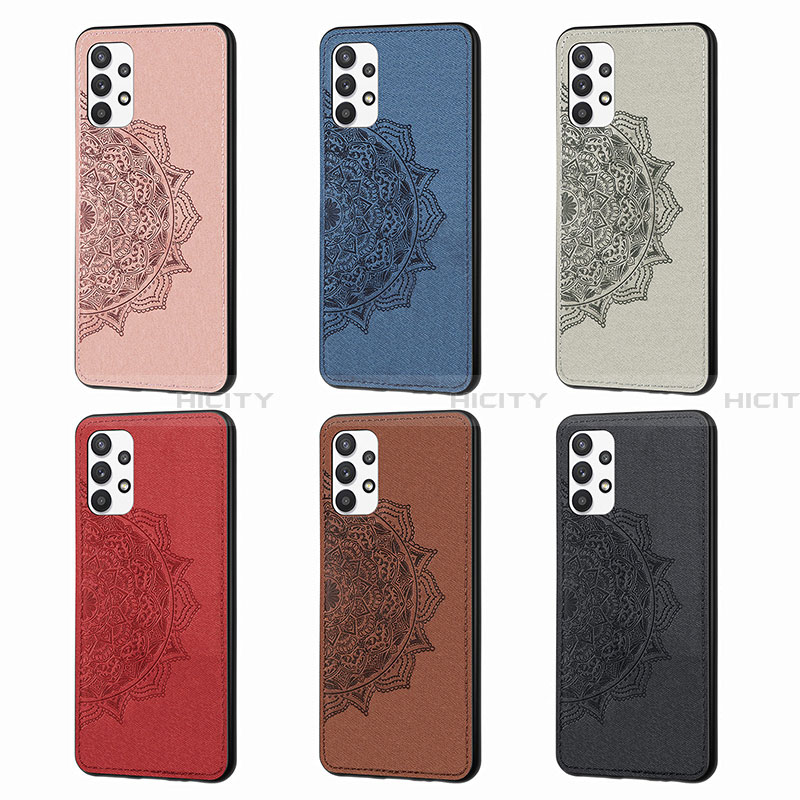 Custodia Silicone Ultra Sottile Morbida Cover con Magnetico S03D per Samsung Galaxy A32 5G