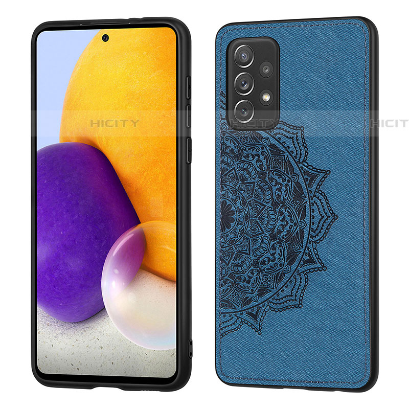 Custodia Silicone Ultra Sottile Morbida Cover con Magnetico S03D per Samsung Galaxy A52 5G
