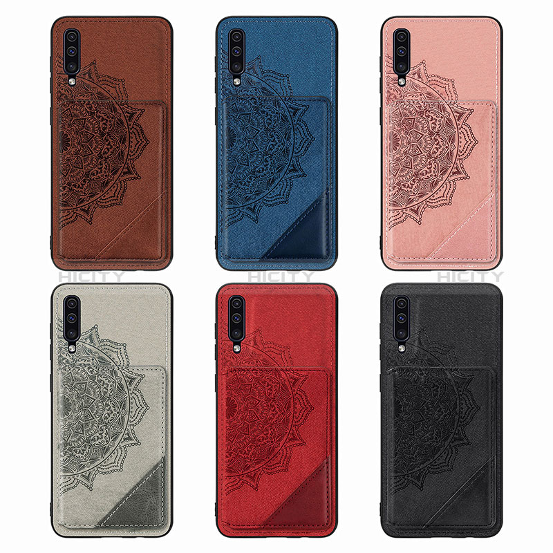 Custodia Silicone Ultra Sottile Morbida Cover con Magnetico S03D per Samsung Galaxy A70