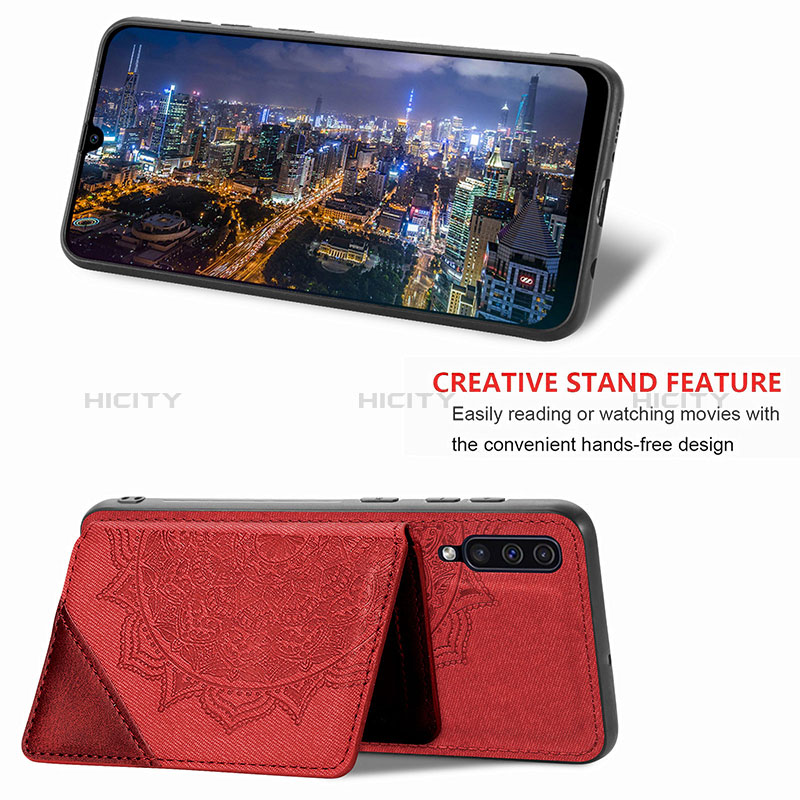 Custodia Silicone Ultra Sottile Morbida Cover con Magnetico S03D per Samsung Galaxy A70S