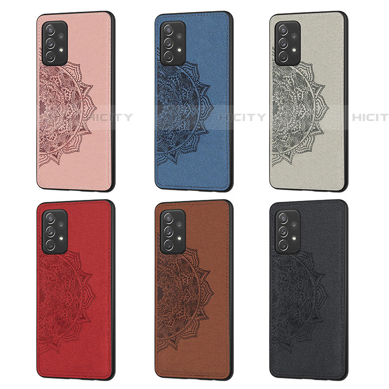 Custodia Silicone Ultra Sottile Morbida Cover con Magnetico S03D per Samsung Galaxy A72 4G