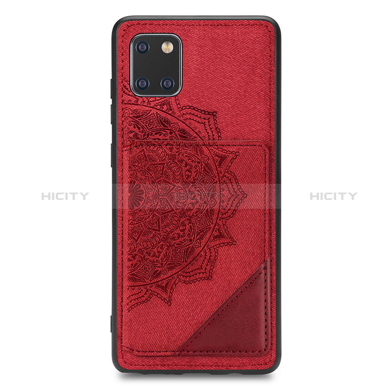 Custodia Silicone Ultra Sottile Morbida Cover con Magnetico S03D per Samsung Galaxy A81