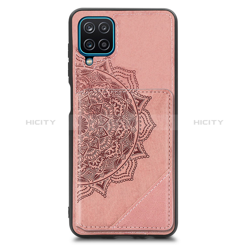 Custodia Silicone Ultra Sottile Morbida Cover con Magnetico S03D per Samsung Galaxy F12
