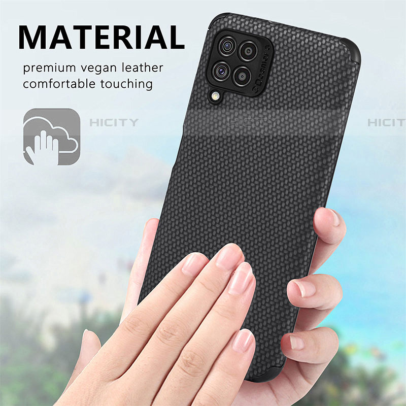 Custodia Silicone Ultra Sottile Morbida Cover con Magnetico S03D per Samsung Galaxy F62 5G