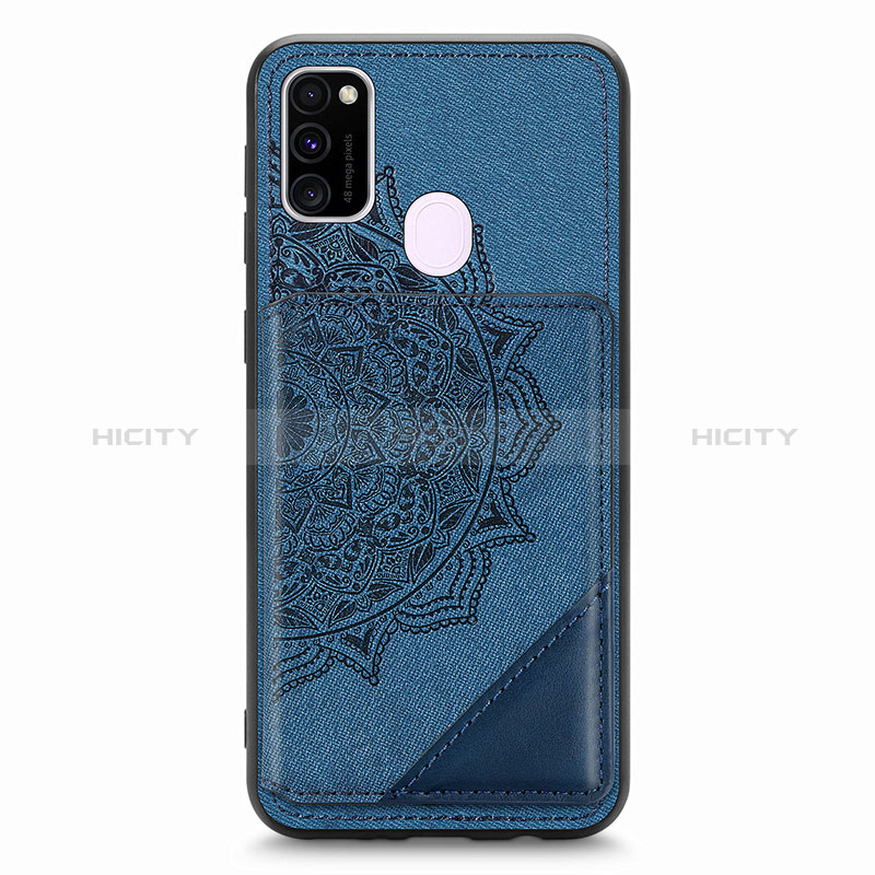 Custodia Silicone Ultra Sottile Morbida Cover con Magnetico S03D per Samsung Galaxy M30s