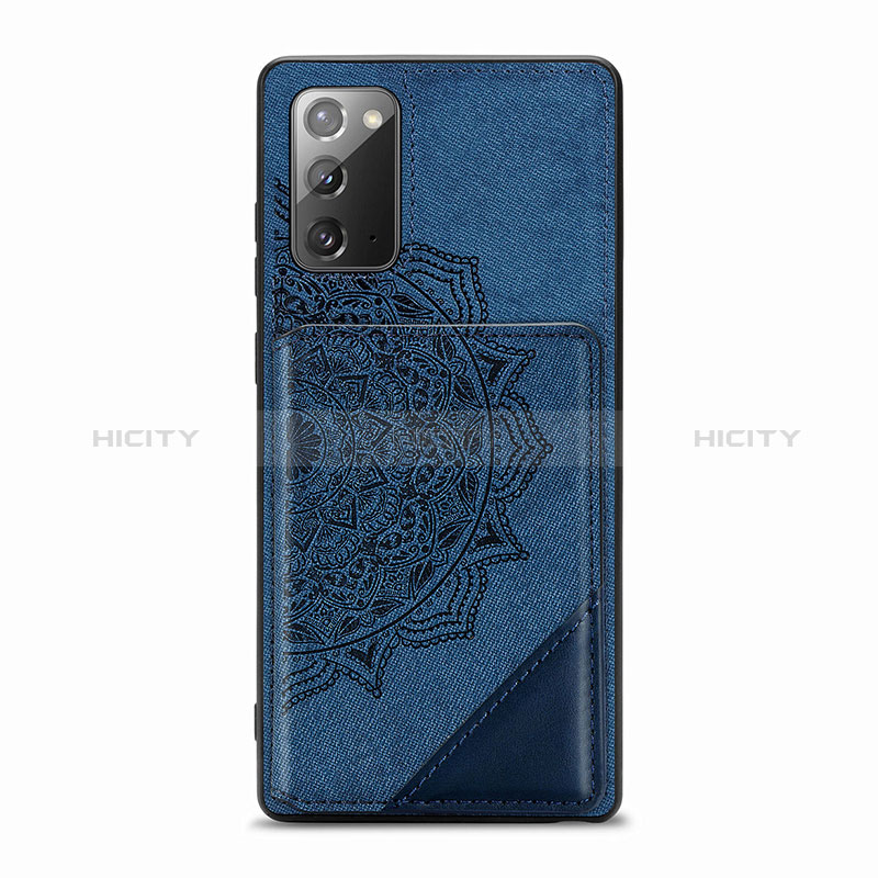 Custodia Silicone Ultra Sottile Morbida Cover con Magnetico S03D per Samsung Galaxy Note 20 5G