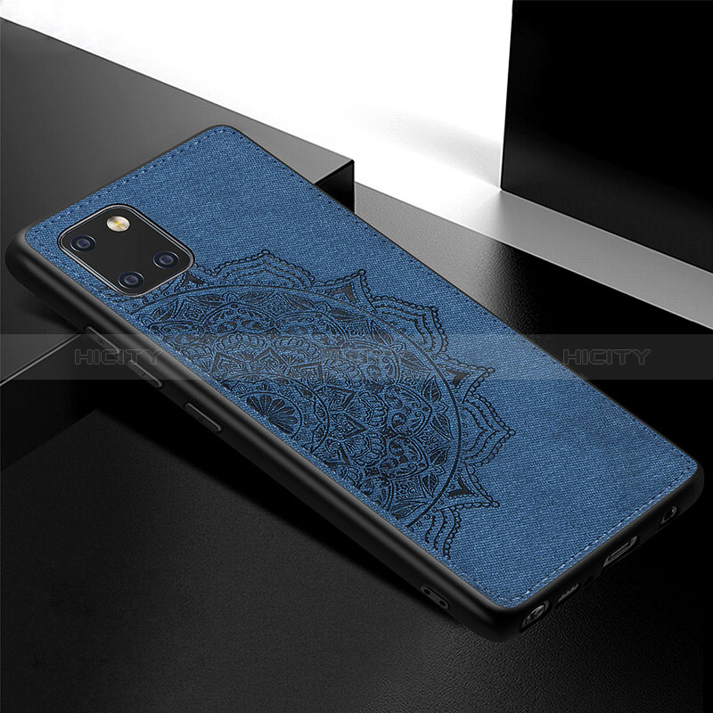 Custodia Silicone Ultra Sottile Morbida Cover con Magnetico S04D per Samsung Galaxy M60s