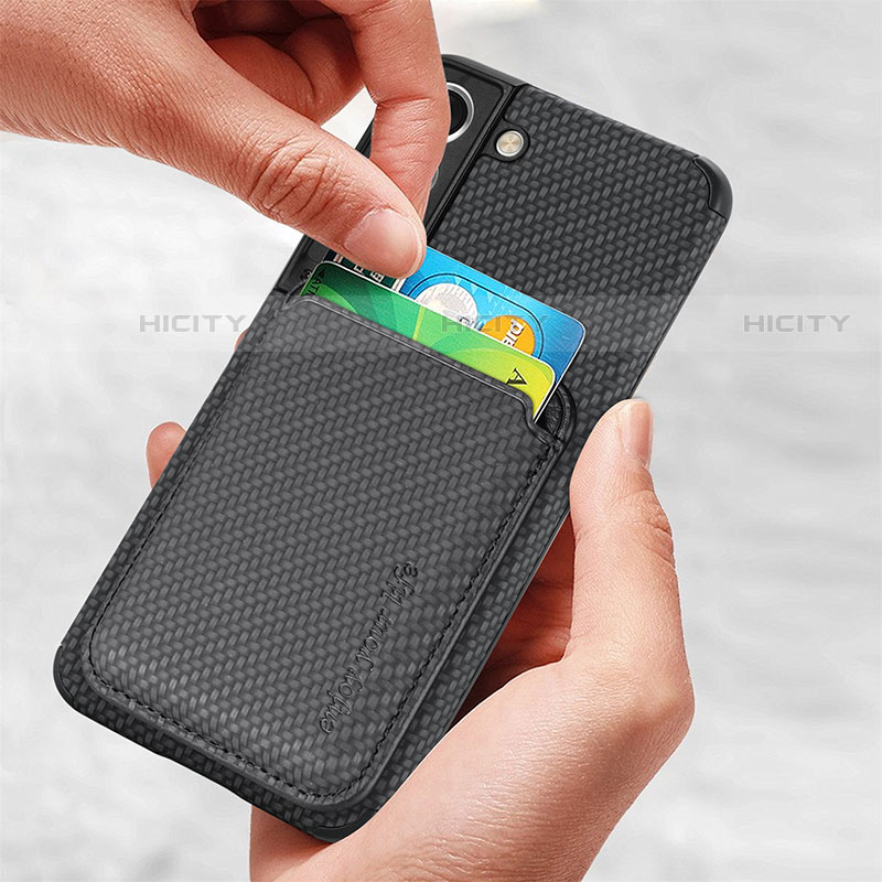Custodia Silicone Ultra Sottile Morbida Cover con Magnetico S04D per Samsung Galaxy S23 5G