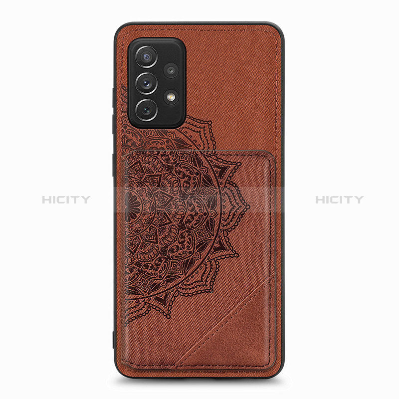 Custodia Silicone Ultra Sottile Morbida Cover con Magnetico S05D per Samsung Galaxy A52s 5G