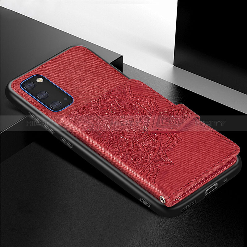 Custodia Silicone Ultra Sottile Morbida Cover con Magnetico S05D per Samsung Galaxy S20 5G