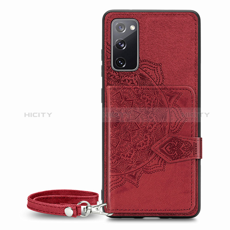 Custodia Silicone Ultra Sottile Morbida Cover con Magnetico S05D per Samsung Galaxy S20 FE (2022) 5G