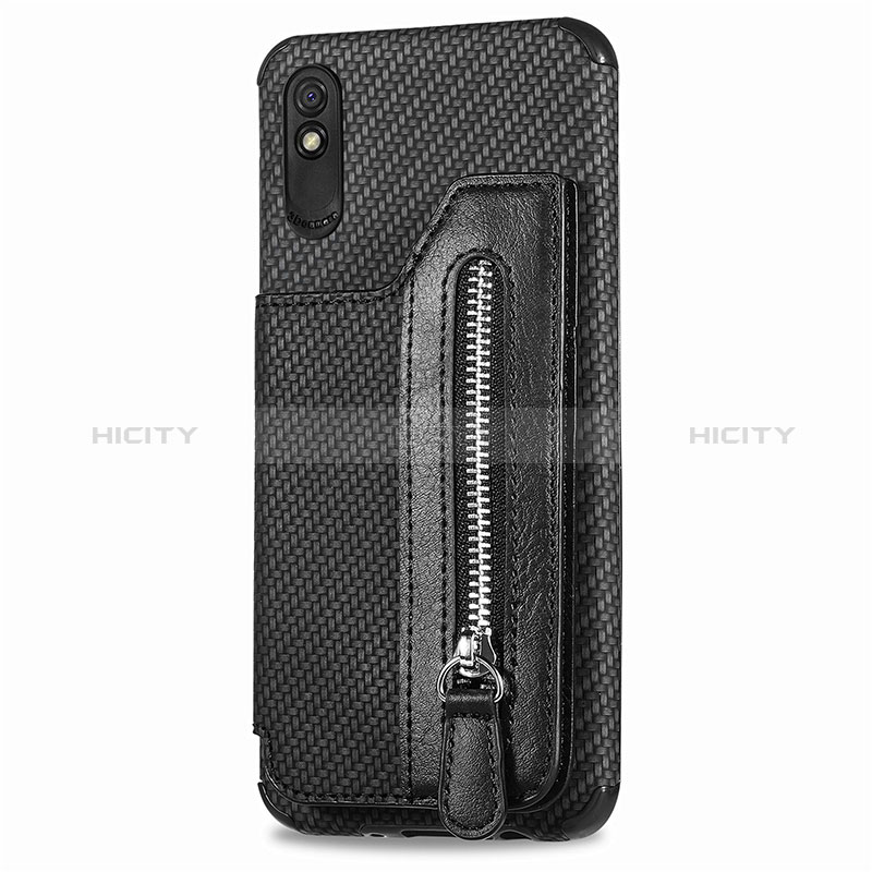 Custodia Silicone Ultra Sottile Morbida Cover con Magnetico S05D per Xiaomi Redmi 9i