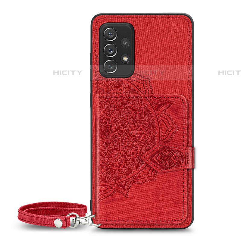 Custodia Silicone Ultra Sottile Morbida Cover con Magnetico S06D per Samsung Galaxy A72 5G