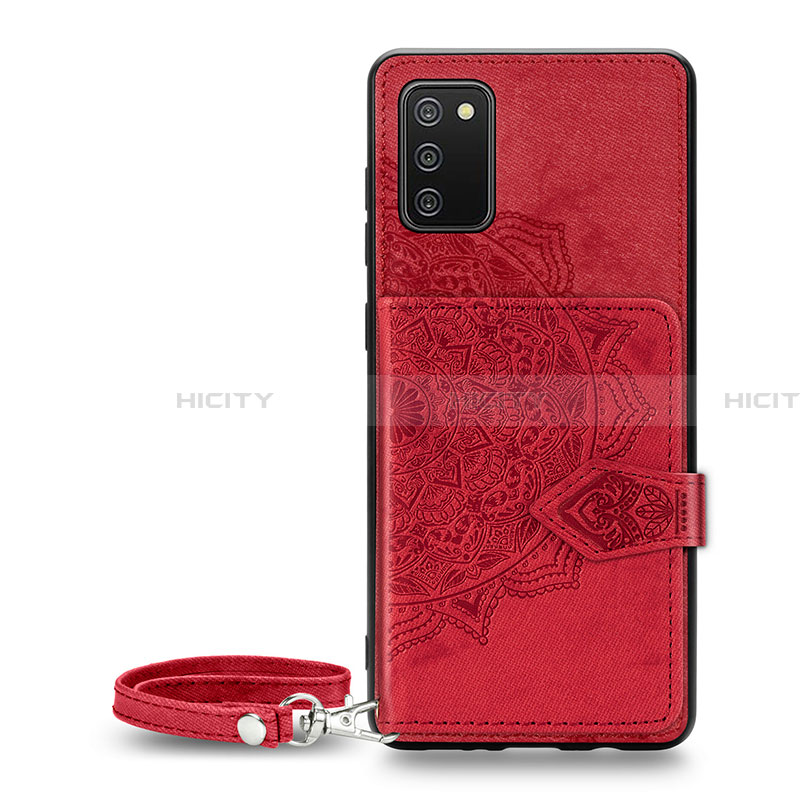Custodia Silicone Ultra Sottile Morbida Cover con Magnetico S06D per Samsung Galaxy F02S SM-E025F