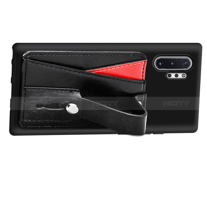 Custodia Silicone Ultra Sottile Morbida Cover con Magnetico S06D per Samsung Galaxy Note 10 Plus 5G