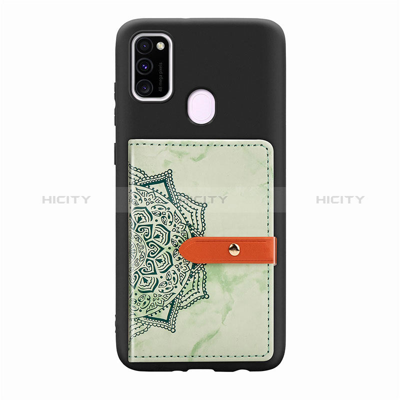 Custodia Silicone Ultra Sottile Morbida Cover con Magnetico S07D per Samsung Galaxy M30s