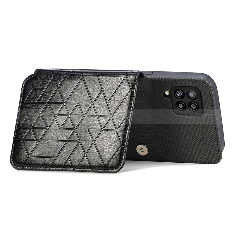 Custodia Silicone Ultra Sottile Morbida Cover con Magnetico S08D per Samsung Galaxy A42 5G