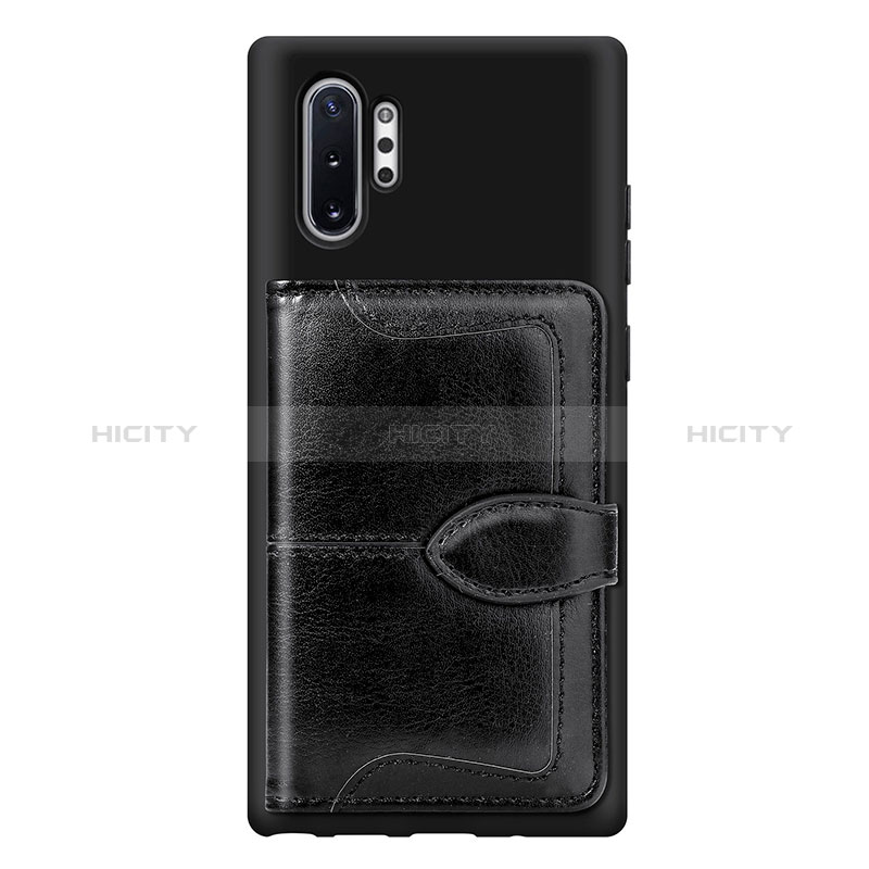 Custodia Silicone Ultra Sottile Morbida Cover con Magnetico S08D per Samsung Galaxy Note 10 Plus 5G