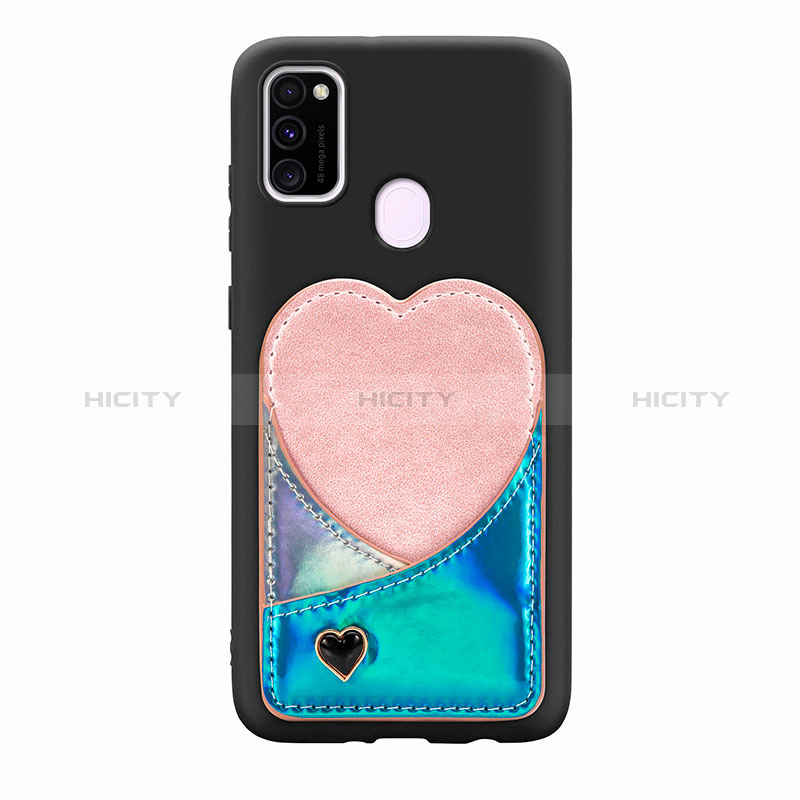 Custodia Silicone Ultra Sottile Morbida Cover con Magnetico S10D per Samsung Galaxy M30s