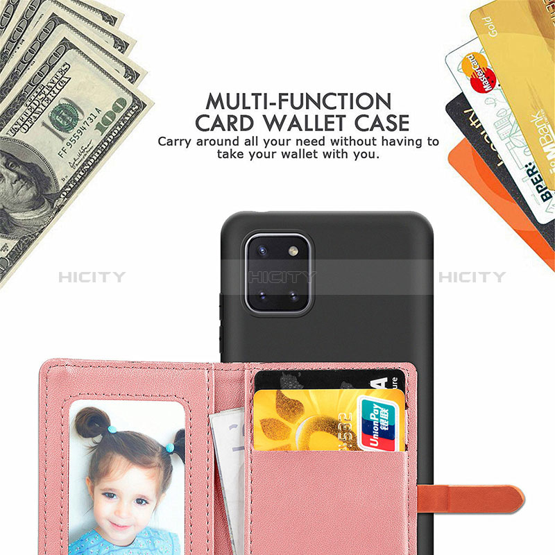 Custodia Silicone Ultra Sottile Morbida Cover con Magnetico S10D per Samsung Galaxy Note 10 Lite