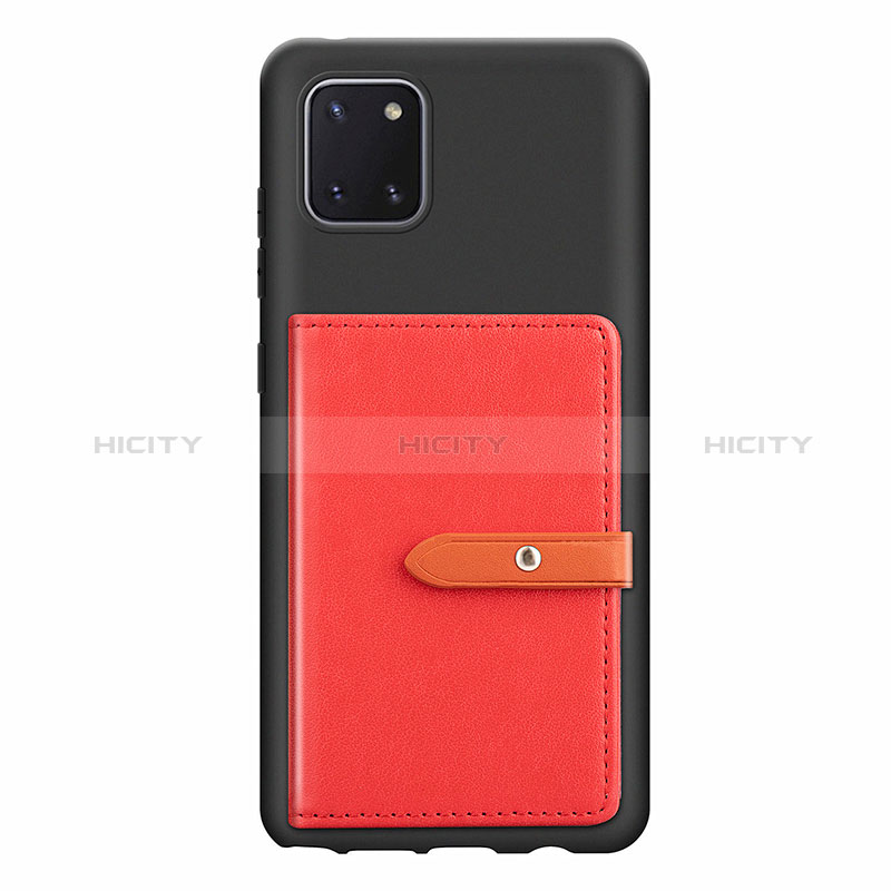 Custodia Silicone Ultra Sottile Morbida Cover con Magnetico S10D per Samsung Galaxy Note 10 Lite