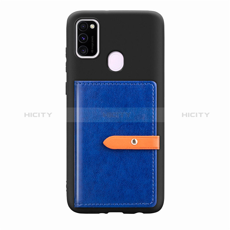 Custodia Silicone Ultra Sottile Morbida Cover con Magnetico S11D per Samsung Galaxy M30s