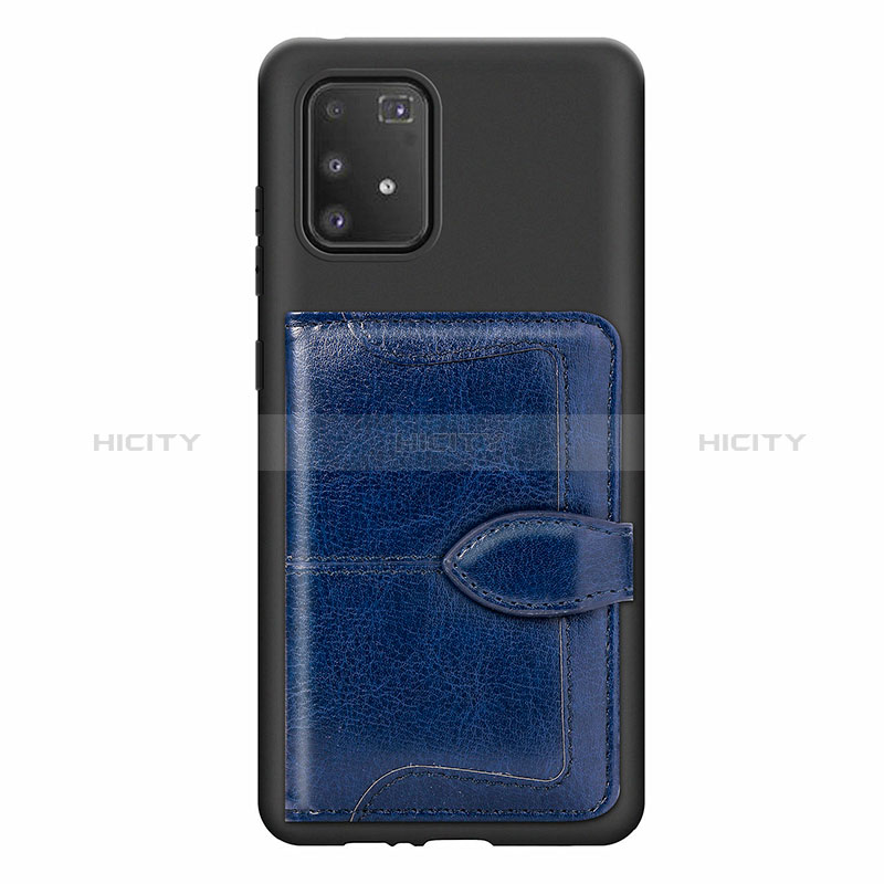 Custodia Silicone Ultra Sottile Morbida Cover con Magnetico S11D per Samsung Galaxy M80S