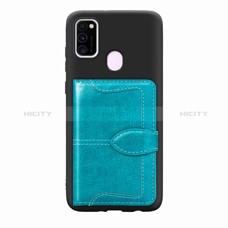 Custodia Silicone Ultra Sottile Morbida Cover con Magnetico S12D per Samsung Galaxy M30s