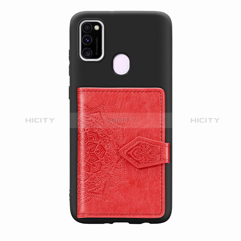 Custodia Silicone Ultra Sottile Morbida Cover con Magnetico S13D per Samsung Galaxy M30s