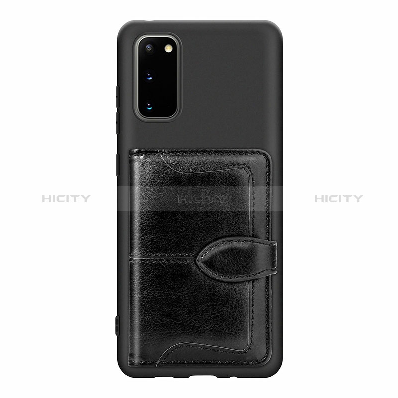 Custodia Silicone Ultra Sottile Morbida Cover con Magnetico S13D per Samsung Galaxy S20 5G