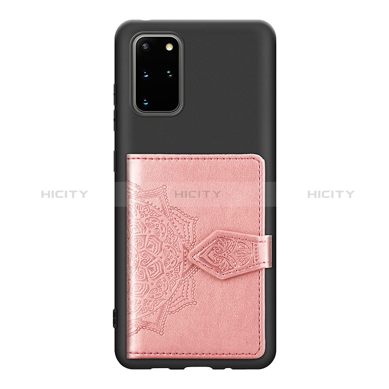 Custodia Silicone Ultra Sottile Morbida Cover con Magnetico S13D per Samsung Galaxy S20 Plus