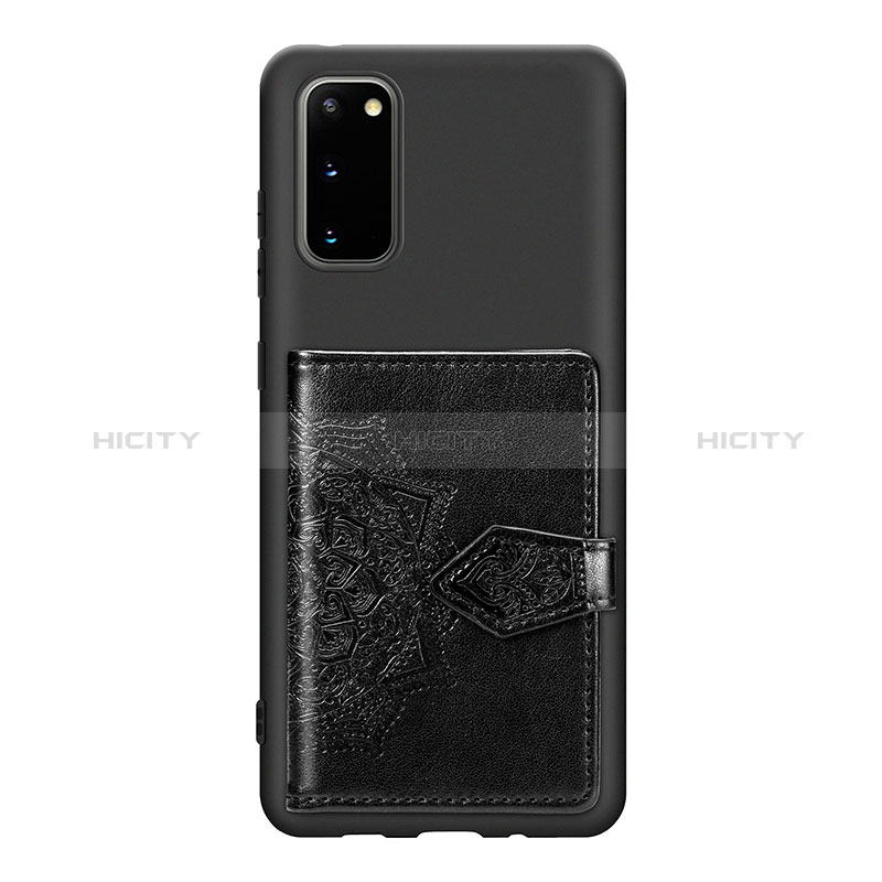 Custodia Silicone Ultra Sottile Morbida Cover con Magnetico S14D per Samsung Galaxy S20 5G