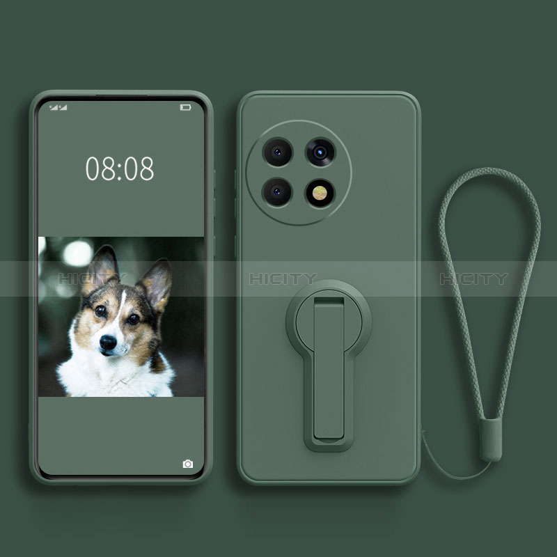 Custodia Silicone Ultra Sottile Morbida Cover con Supporto per OnePlus 11 5G