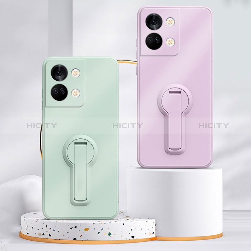 Custodia Silicone Ultra Sottile Morbida Cover con Supporto per OnePlus Nord 3 5G
