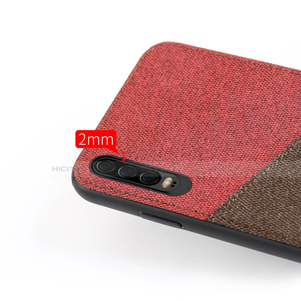 Custodia Silicone Ultra Sottile Morbida Cover Fronte e Retro 360 Gradi M01 per Huawei P30