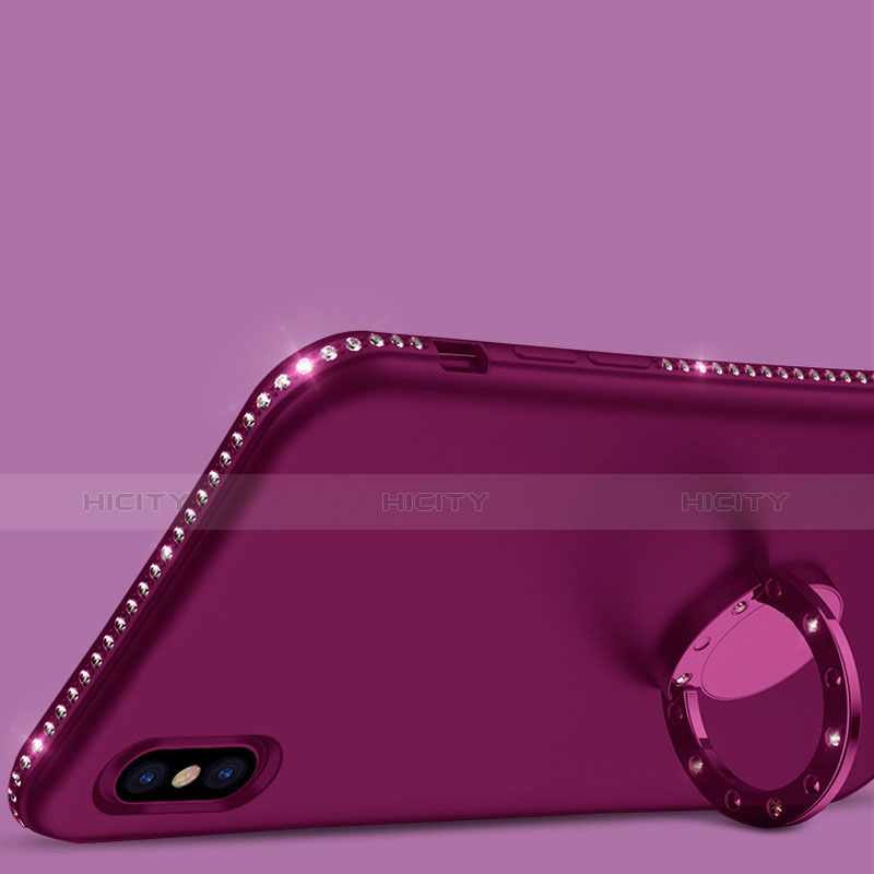 Custodia Silicone Ultra Sottile Morbida Cover Fronte e Retro 360 Gradi per Apple iPhone X