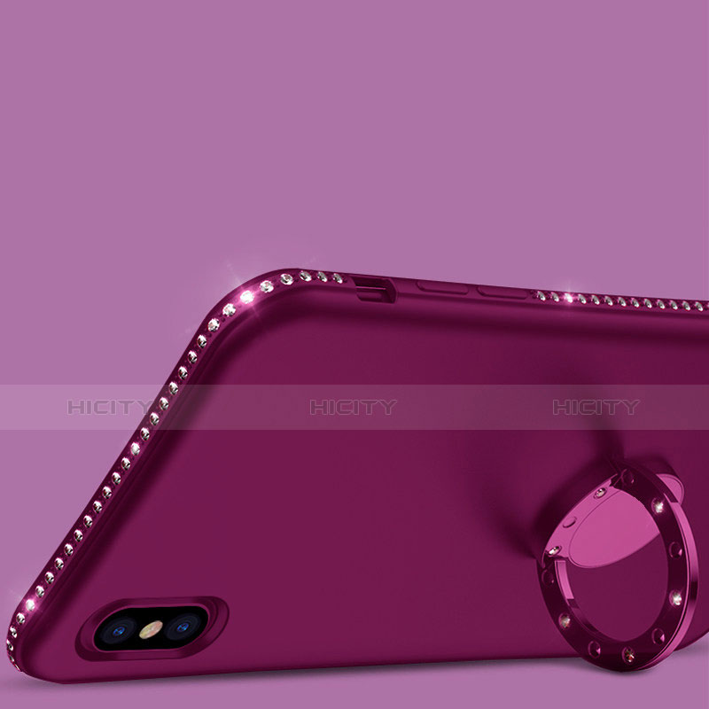 Custodia Silicone Ultra Sottile Morbida Cover Fronte e Retro 360 Gradi per Apple iPhone Xs Max