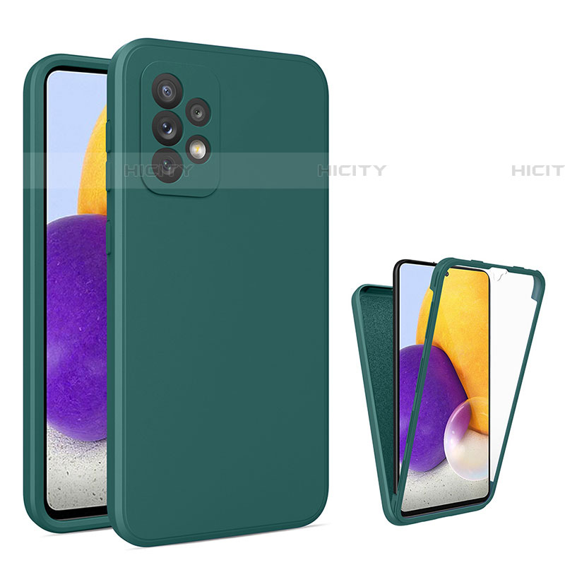 Custodia Silicone Ultra Sottile Morbida Cover Fronte e Retro 360 Gradi per Samsung Galaxy A72 5G